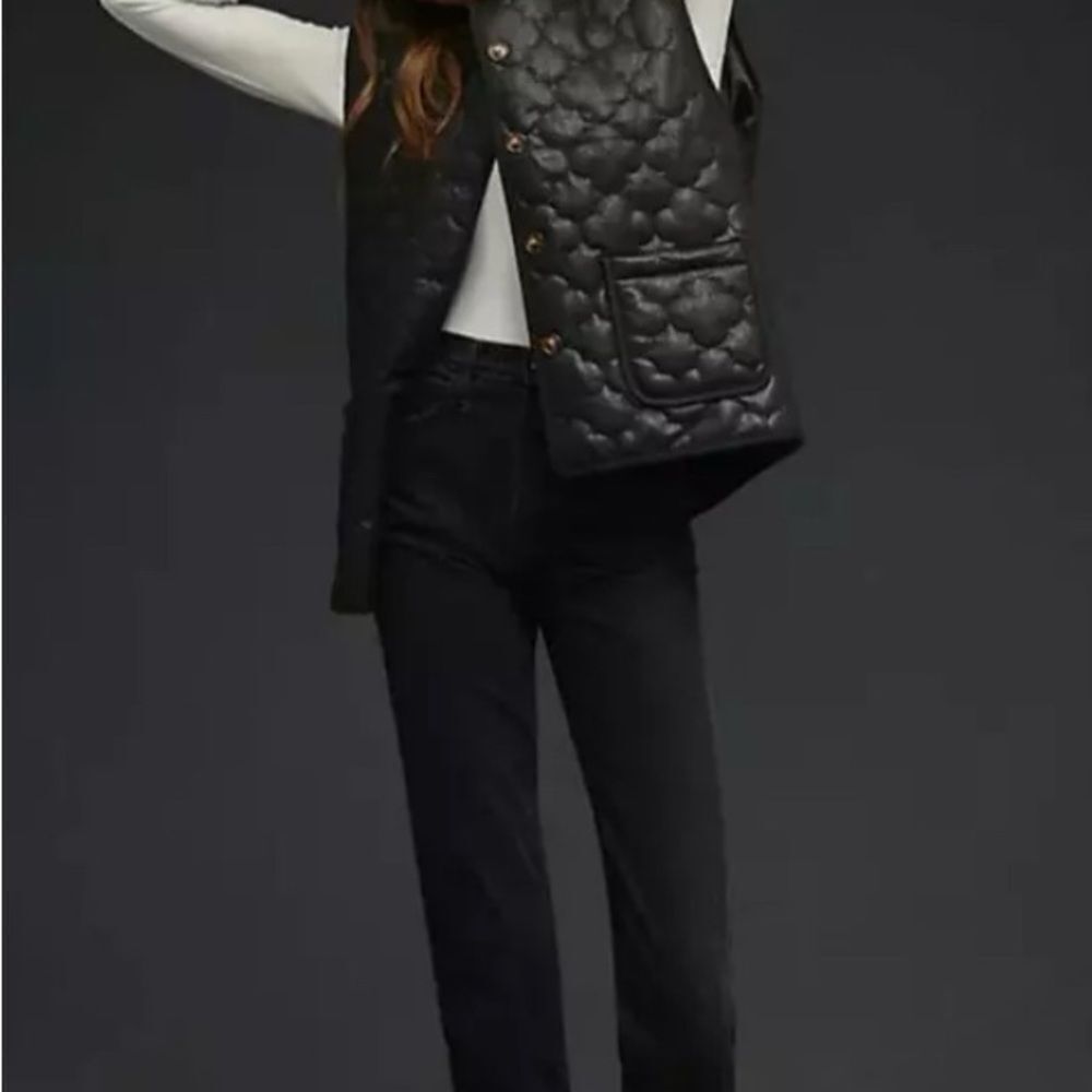 NWT Anthropologie FRNCH Paris Gisette Faux  leather Size OS retail $150